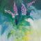 vingerhoedskruid 80 x 100 acrylverf op doek