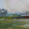 winterlandschap 80 x 100 acrylverf op doek