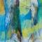 mystieke bomen 50 x 70 olieverf op doek