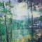 eigen doorkijk 115 x 75 acrylverf op doek