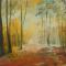 
Herfstlicht 120 x 100 acrylverf op doek