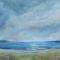 
Zo blauw 120 x 100 acrylverf op doek